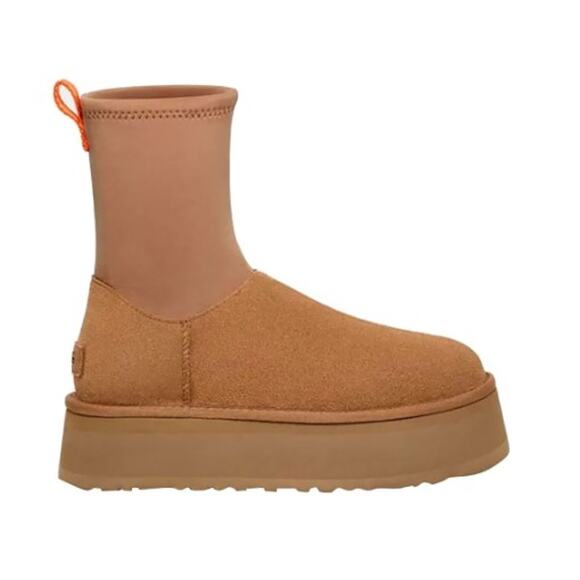 NEW w tags UGG Classic Dipper Boot Chestnut  Women's size 8 - Picture 1 of 7